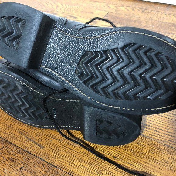 Vintage Men's Leather Combat Boot - Picture 4 of 4